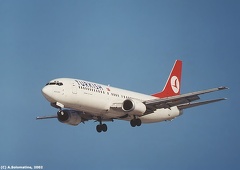 B 737 400 Turkish 001