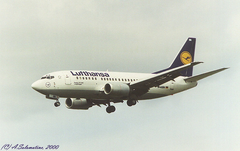 B 737 500 Lufthansa