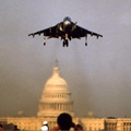 Harrier over DC