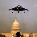 Harrier over DC