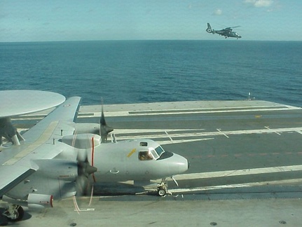 air French Hawkeye Dauphin