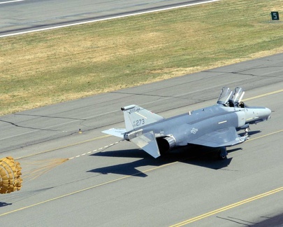 air US F4 Phantom with Drag Chute