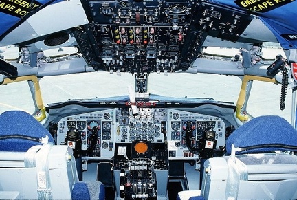 air US KC 135 Cockpit