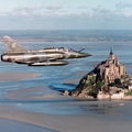 air French Mirage2000D Mont St Michel