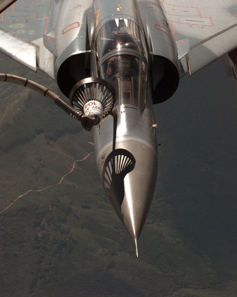 air French Mirage 2000C Refuelling