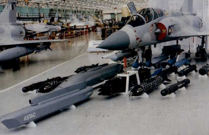 air French Mirage 2000 Usine